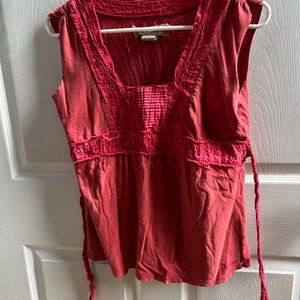 Vintage Billabong Linen Blend Woven Top